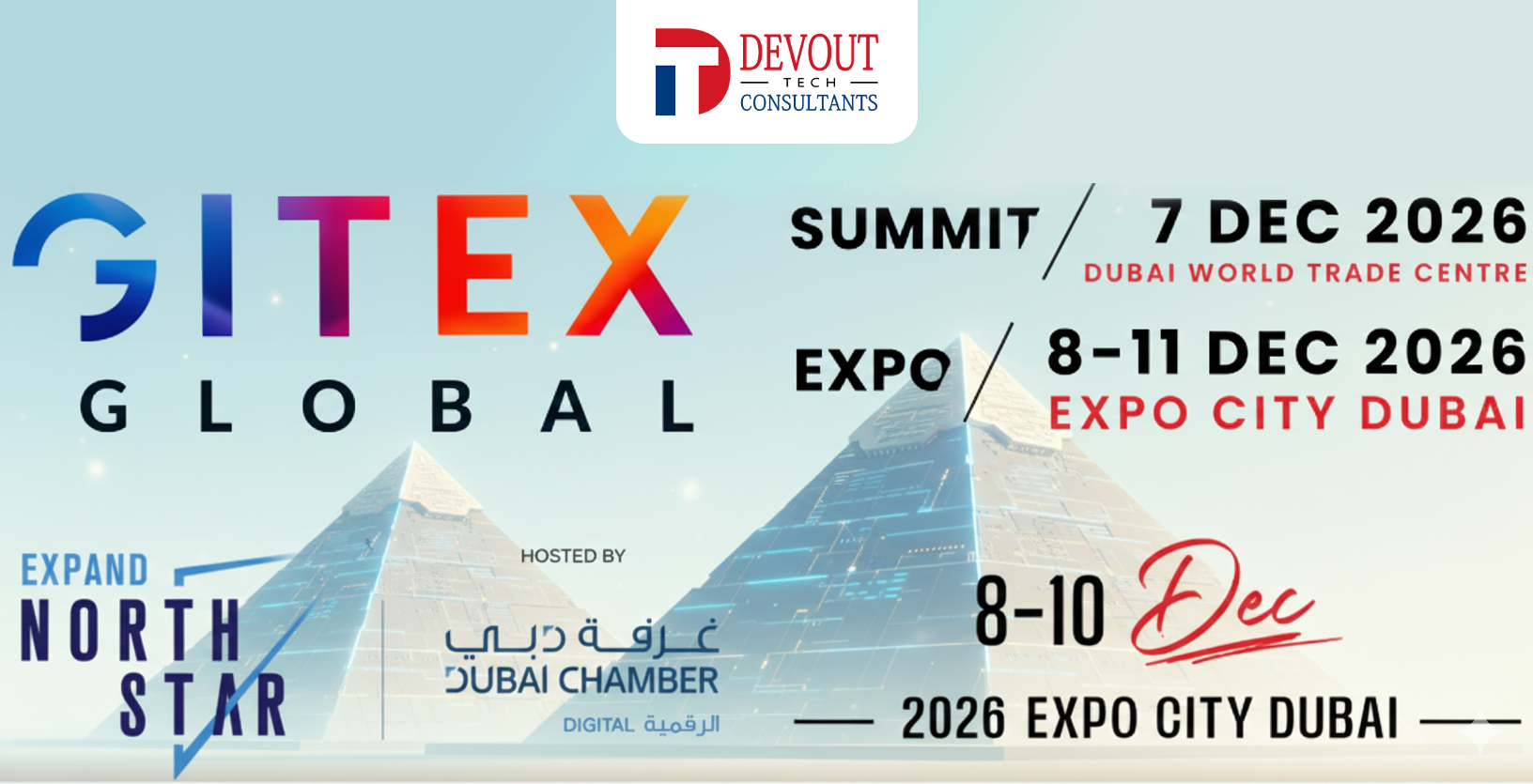 GITEX GLOBAL 2026: Devout Tech Consultants to Attend One of the World’s Largest Technology Events